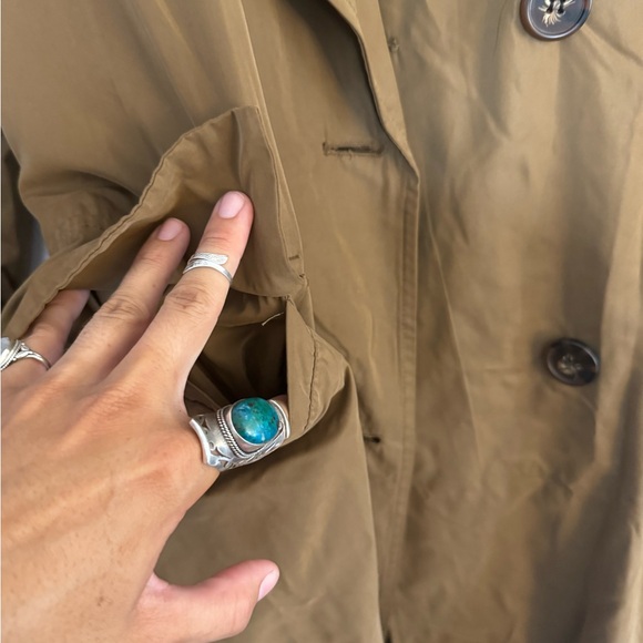 ZARA TRENCH COAT SMALL EUC - Picture 4 of 7